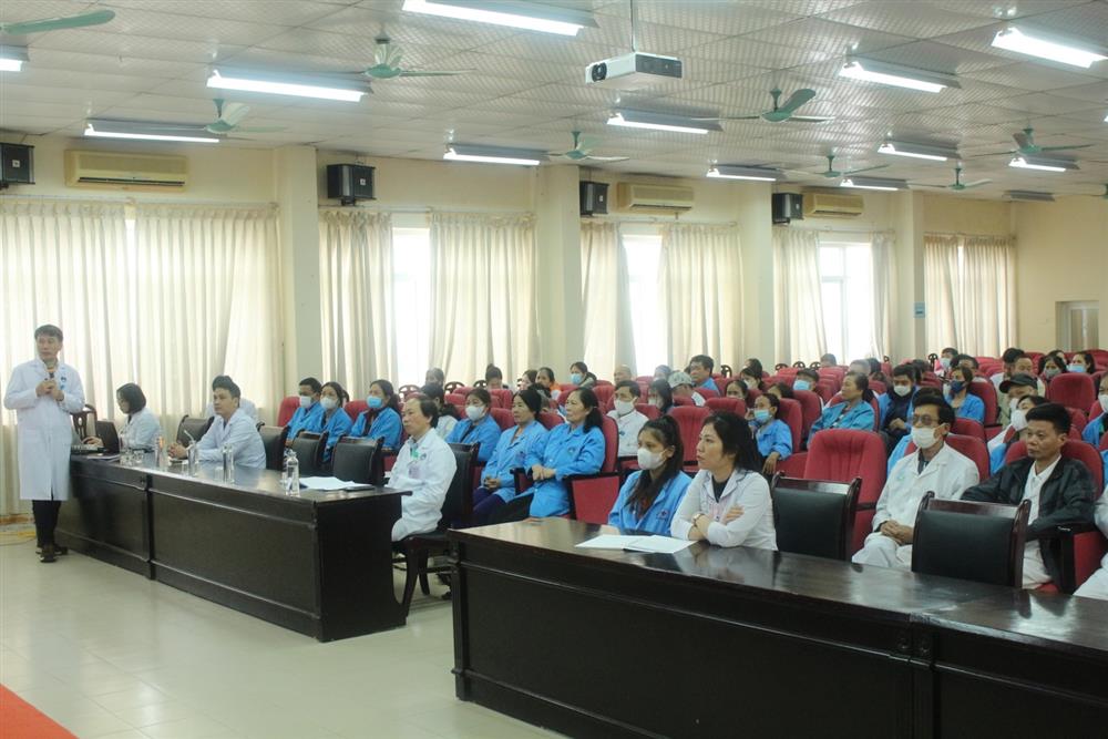Bệnh viện Đa khoa tỉnh Hải Dương tổ chức Họp hội đồng người bệnh cấp Bệnh viện năm 2024